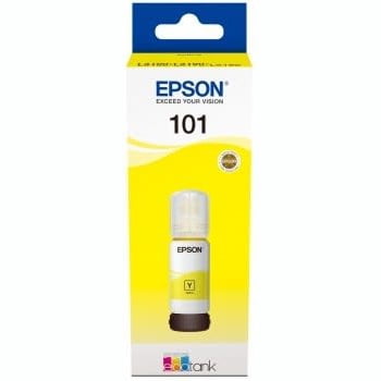 GUNMANSA Epson 101 Ecotank Yellow Ink Bottle 127ml