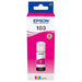 GUNMANSA Epson 103 Ecotank Magenta ink bottle.7500 pages @ 5% coverage. .