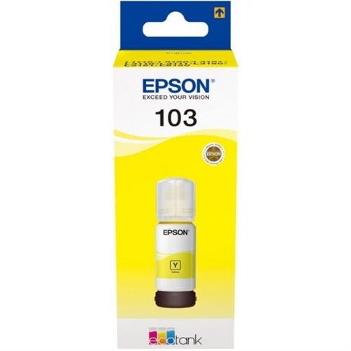 GUNMANSA Epson 103 Ecotank Yellow Ink Bottle 65ml