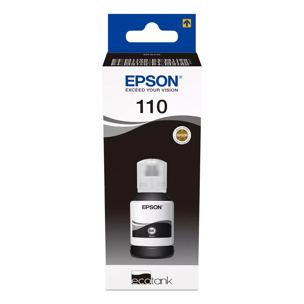 GUNMANSA Epson 110 ECOTANK PIGMENT BLACK, Black, Epson