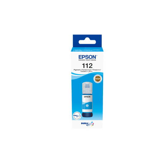GUNMANSA Epson 112 Ink Bottles Cyan 70ml L6580 / L15150 / L15160 6000 pages