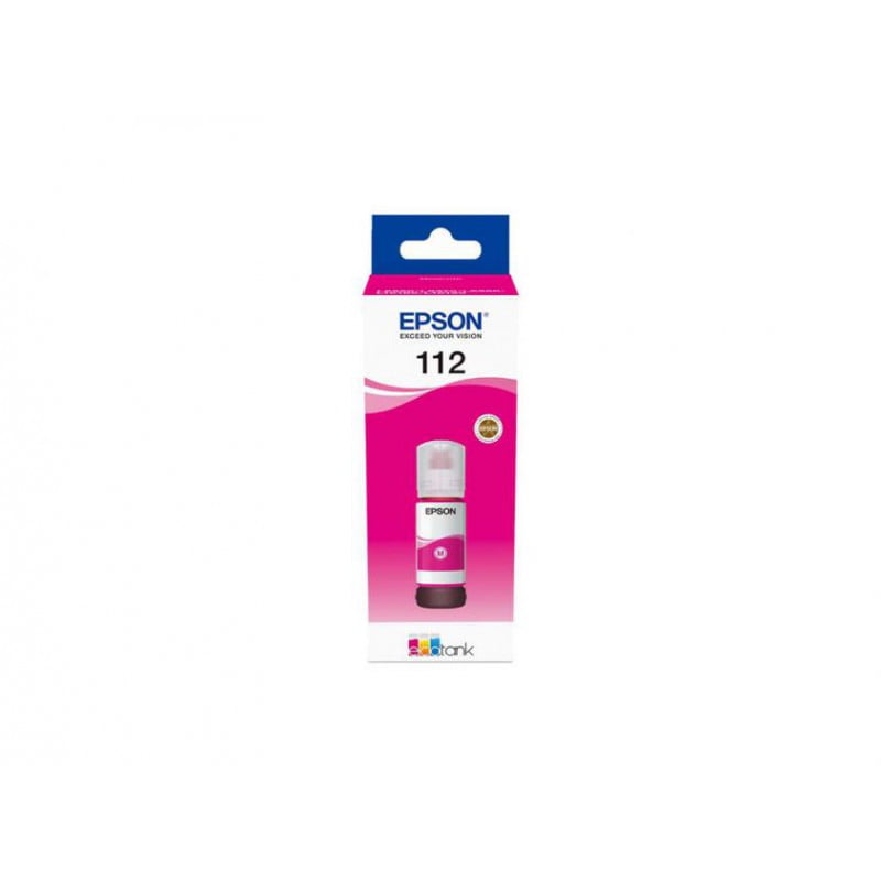GUNMANSA Epson 112 Ink Bottles Magenta 70ml L6580 / L15150 / L15160 6000 pages