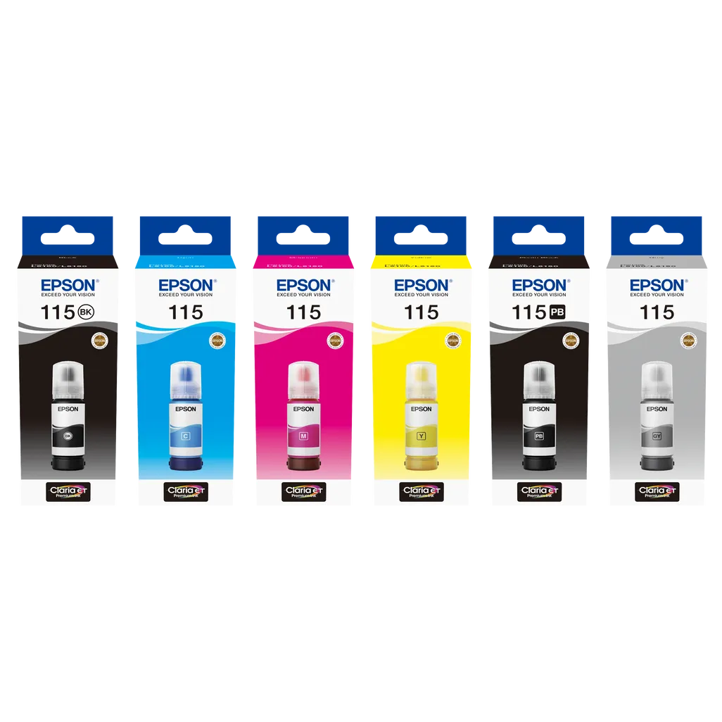 GUNMANSA Epson 15 EcoTank, Grey, 70 ml, 1 pc(s), Single pack