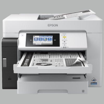 GUNMANSA Epson 25ppm Mono A3+ Print Scan Copy Fax USB/USBHost Wi-Fi/Wi-FiDirect Ethernet AutoDuplexPrint&Scan ADF incl 1 ink