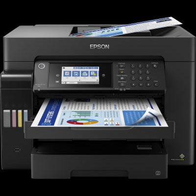 GUNMANSA Epson 32ppm Mono 32ppm Colour A3+ Print Scan Copy Fax USB/USBHost Wi-Fi/Wi-FiDirect Ethernet AutoDuplexPrint&Scan ADF incl 1 set of ink