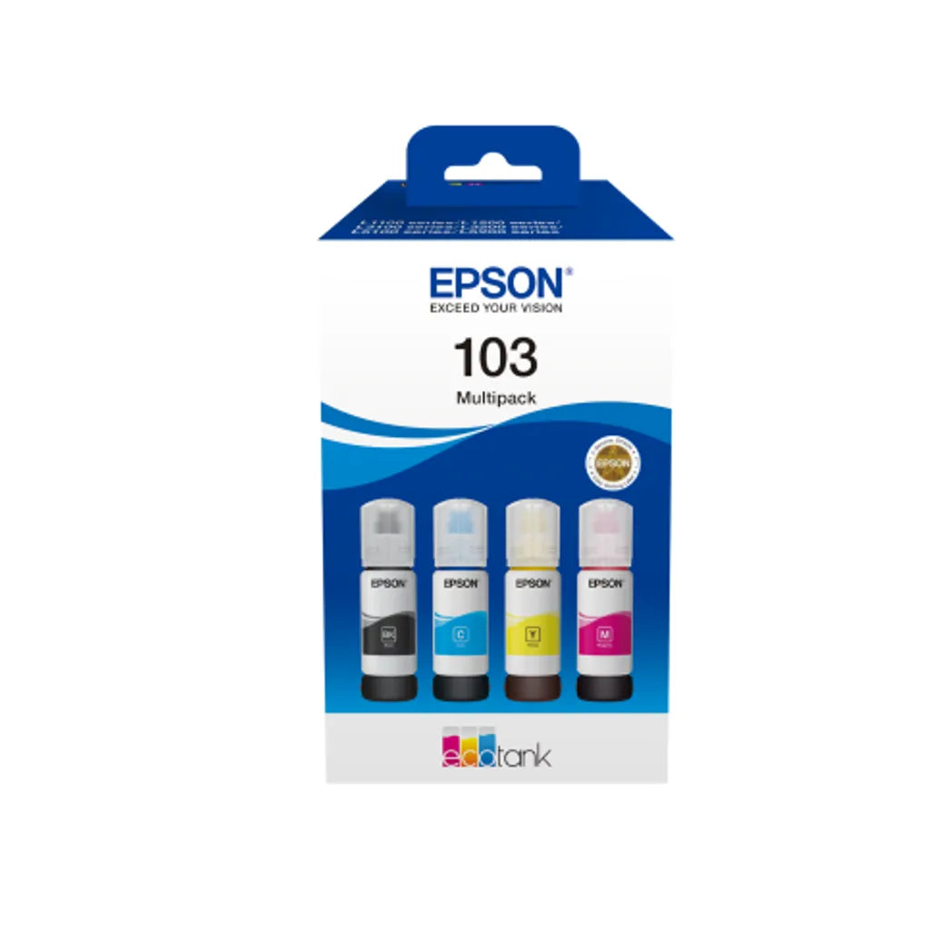 GUNMANSA Epson C13T00S64A, Black, Cyan, Magenta, Yellow, 4 pc(s), 4500 pages, 7500 pages, Multi pack