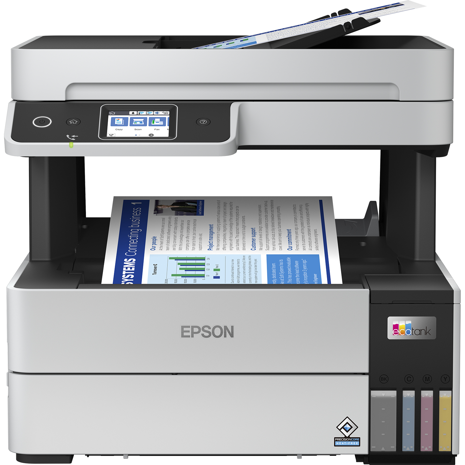GUNMANSA Epson EcoTank L6490 4-in-1 with WiFi; WiFi-Direct and Ethernet; Print; Copy; Scan and Fax