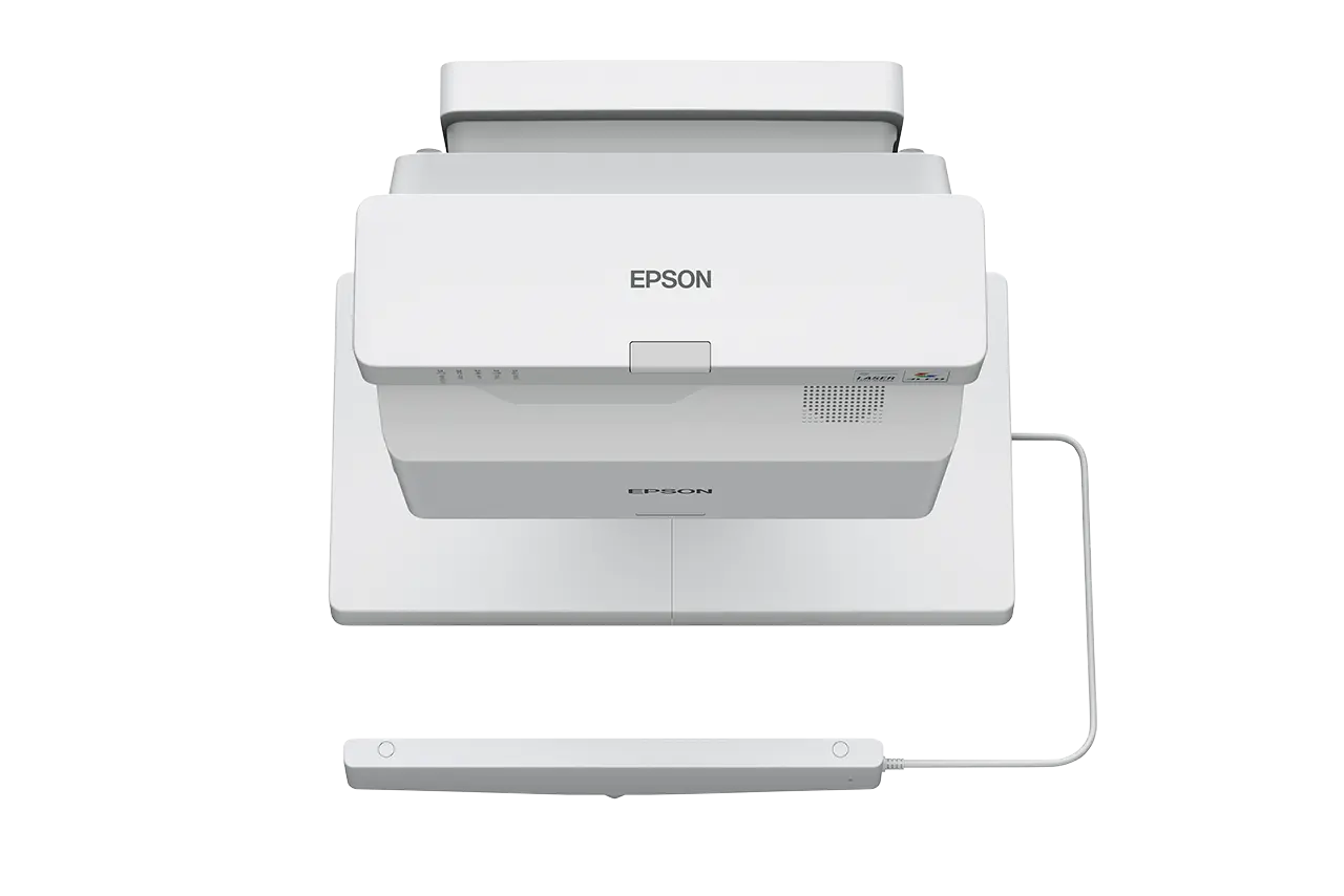 GUNMANSA Epson Epson 4100lm FullHD 1920x1080 16:9 Laser 2USB 2VGA 3HDMI RS-232C LAN WiFi/Miracast NoBag White NoBracket UlraShortThrow Interactive
