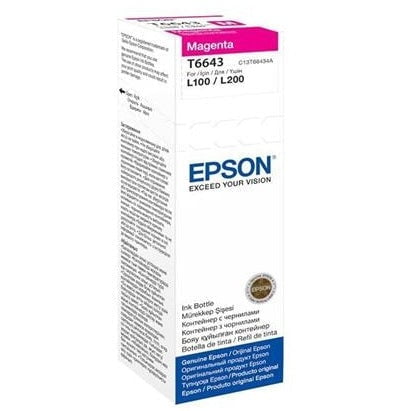 GUNMANSA Epson T6643 Magenta Ink Bottle 70ml For L110 L300 L210 L355