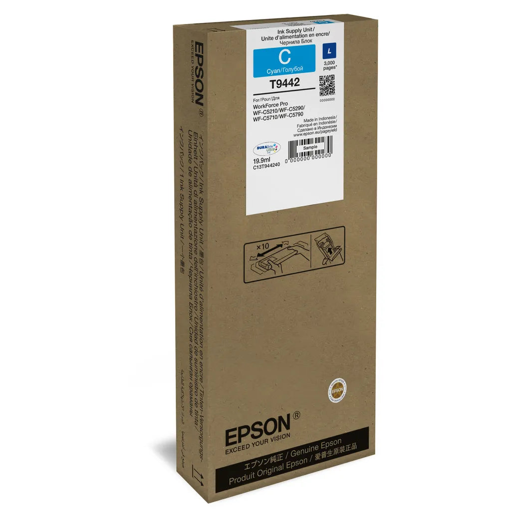 GUNMANSA Epson WF-C5xxx Series Ink Cartridge L Cyan, Cyan, 19.9 ml, 1 pc(s), 3000 pages