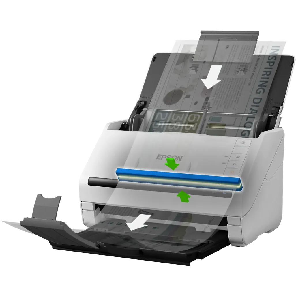 GUNMANSA Epson WorkForce DS-770II Compact sheet-fed scanner