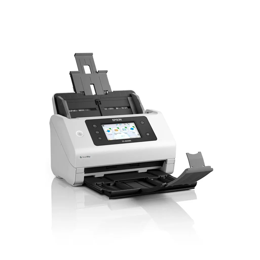 GUNMANSA Epson WorkForce DS-800WN -  50ppm/100ipm; 8;000 pages daily duty cycle. Duplex Scan. Network connectivity - USB 3.2 Gen1; Wi-Fi;