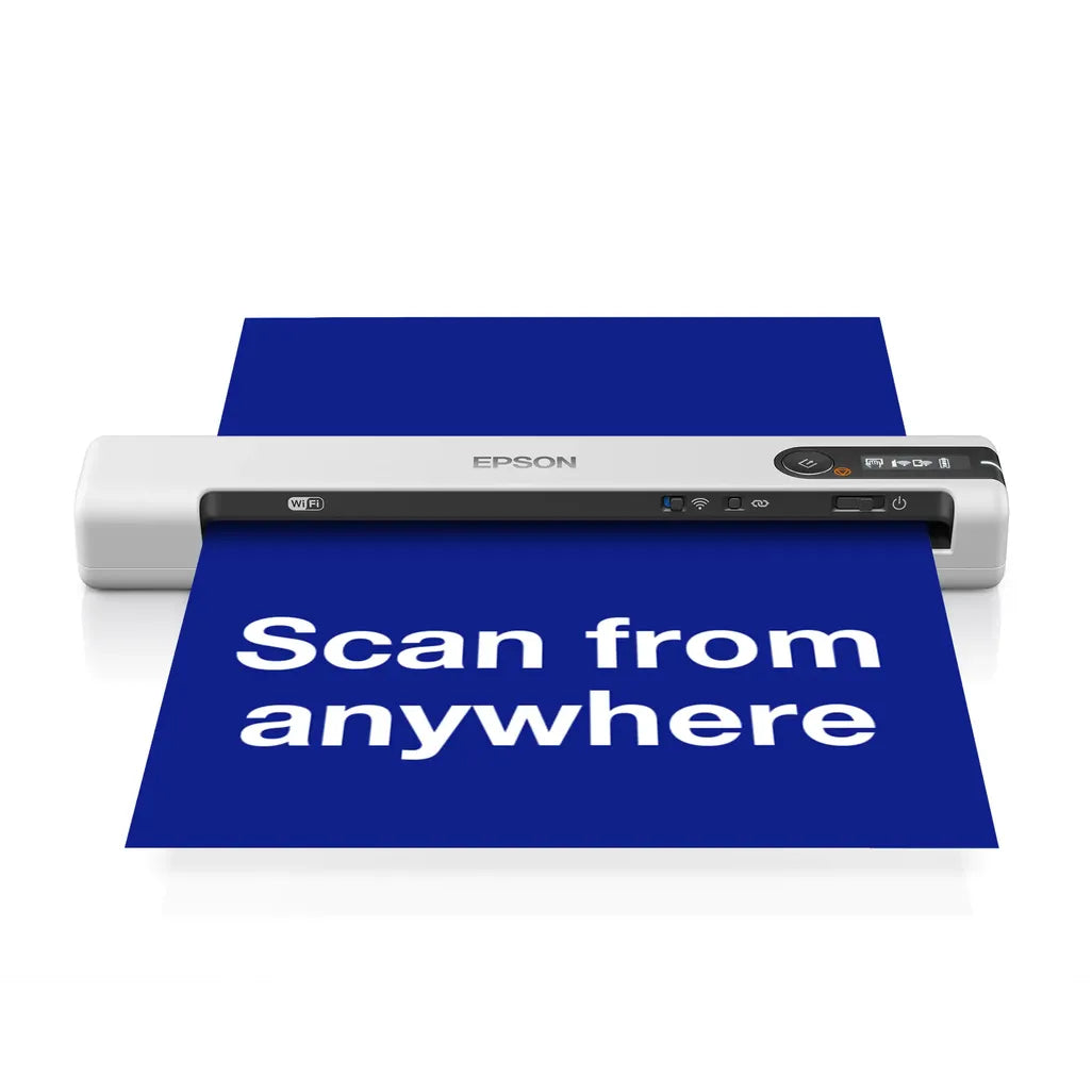 GUNMANSA Epson WorkForce DS-80W Wireless Mobile Scanner