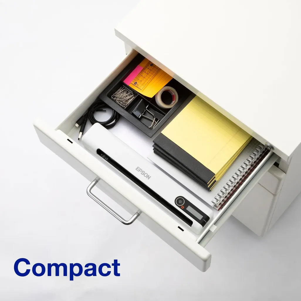 GUNMANSA Epson WorkForce DS-80W Wireless Mobile Scanner