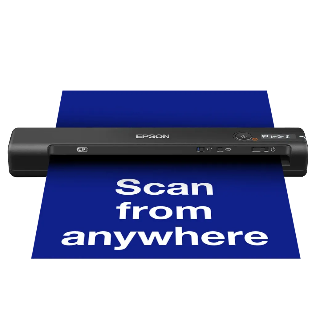 GUNMANSA Epson Workforce ES-60W Wireless Mobile Scanner