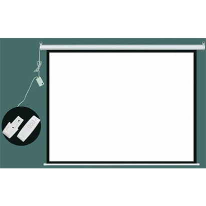 GUNMANSA Esquire Electric Projector Screen 180 X 180 with RF Remote
