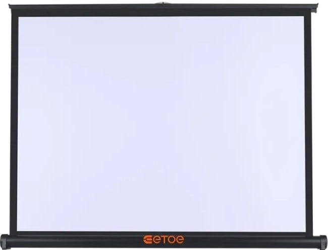 GUNMANSA ETOE 50 Inch Manual Pull Up Projector Screen