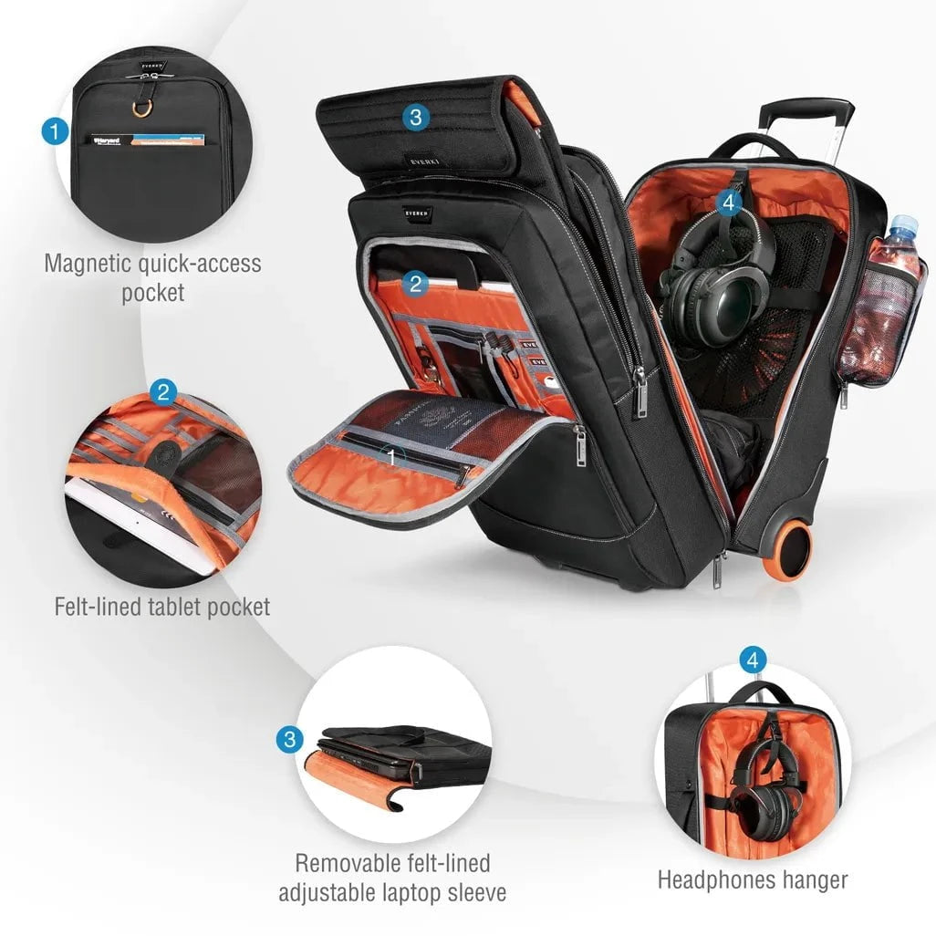 GUNMANSA Everki TITAN, Trolley case, 46.7 cm (18.4"), 3.68 kg