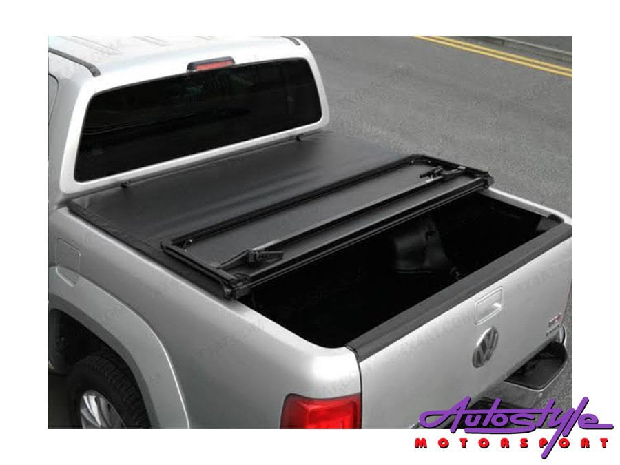 GUNMANSA Evo Tuning Trifold Hard Toneau Cover for Ford Ranger 2016+ D/Cab(non-oem)