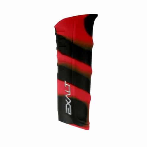 GUNMANSA Exalt Shocker RSX Regulator Grip - Black And Red Swirl