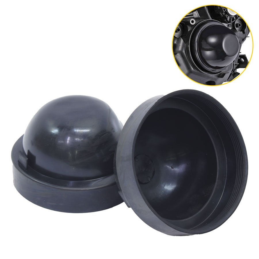 GUNMANSA Extended Length Dust Cover Cap for Headlights 160x100mm (height x diam) – pair