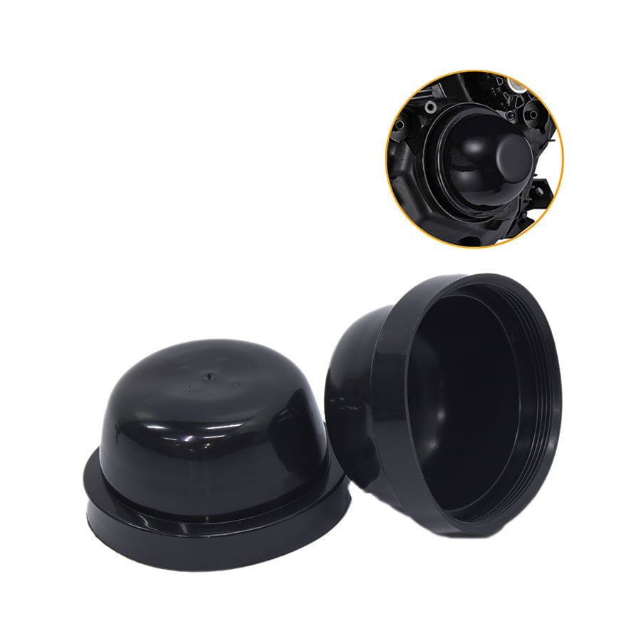 GUNMANSA Extended Length Dust Cover Cap for Headlights 160x80mm (height x diam) – pair