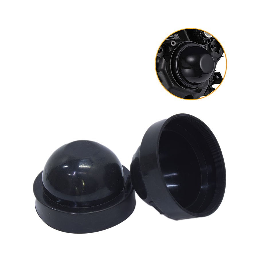 GUNMANSA Extended Length Dust Cover Cap for Headlights 160x90mm (height x diam) – pair