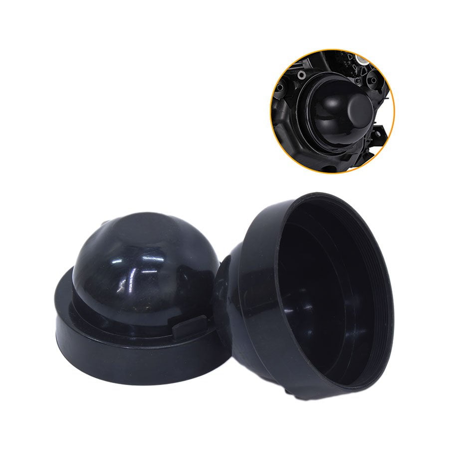 GUNMANSA Extended Length Dust Cover Cap for Headlights 160x95mm (height x diam) – pair