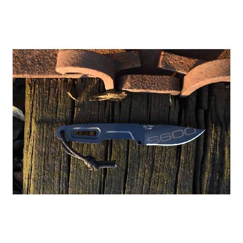 GUNMANSA EXTREMA RATIO 04.1000.0222/BLK/S6 SATRE S600 BLK Knife