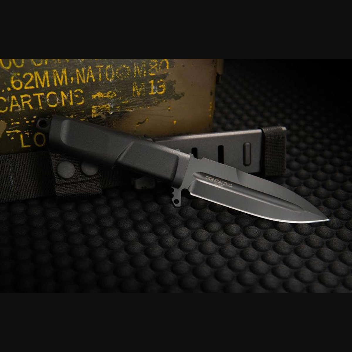 GUNMANSA Extrema Ratio Contact C Black Knife