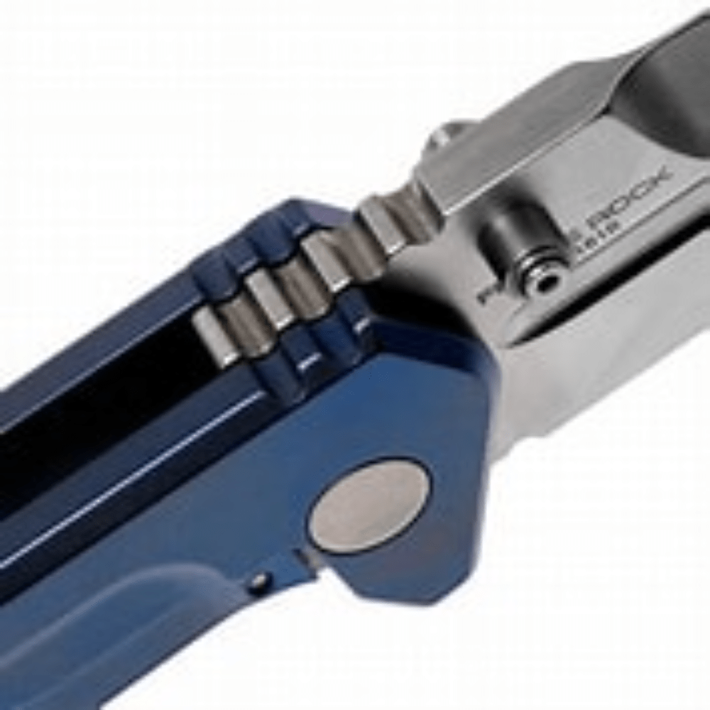 GUNMANSA EXTREMA RATIO FRAME ROCK TITAN BLUE-SATIN Knife - 04.1000.0456/SAT/BLU