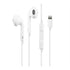 GUNMANSA EZRA 3.5mm To iPhone White Digital Earphones 1.2m Length