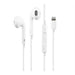 GUNMANSA EZRA 3.5mm To iPhone White Digital Earphones 1.2m Length