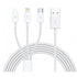 GUNMANSA Ezra 3 in1 1meter White Usb Data Cable