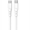 GUNMANSA Ezra TypeC To TypeC 2meter PD20w White Cable