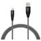 GUNMANSA Ezra USB-A to iPhone 3A 1 Meter Fast Charging Black Braided Cable