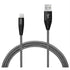 GUNMANSA Ezra USB-A to iPhone 3A 1 Meter Fast Charging Black Braided Cable