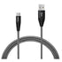GUNMANSA Ezra USB-A to USB Type-C 3A 1 Meter Fast Charging Black Braided Cable