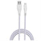 GUNMANSA Ezra USB-A to USB Type-C 3A 1 Meter White Fast Charge Data Cable