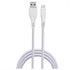 GUNMANSA Ezra USB-A to USB Type-C 3A 1 Meter White Fast Charge Data Cable