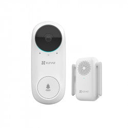 GUNMANSA EZVIZ Wi-Fi Battery Powered Video Doorbell DB2 KIT 5MP 2.0mm Lens Part No: CC599-9