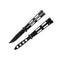 GUNMANSA FAS6-3 Butterfly Knife Black With Trainer Combo