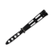 GUNMANSA FAS6-7 Butterfly Trainer Knife Black With Pouch