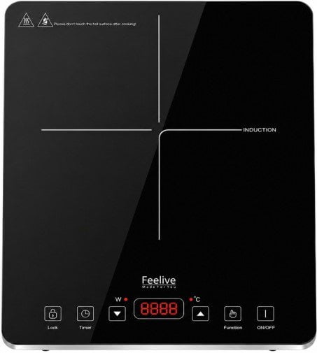 GUNMANSA Feelive Single Plate 2000W Portable Induction Cooker