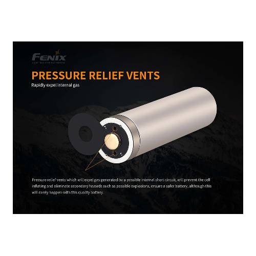 GUNMANSA Fenix ARB-L21-5000 V2.0 21700 Li-ion Rechargeable Battery