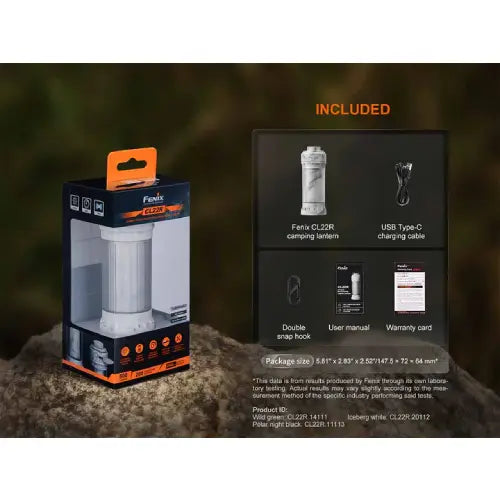 GUNMANSA FENIX CL22R LED CAMPING LANTERN (WHITE)