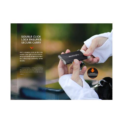 GUNMANSA Fenix E-Spark LED Flashlight