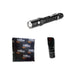 GUNMANSA Fenix LD22 LED Flashlight Black with Pepper Spray Combo