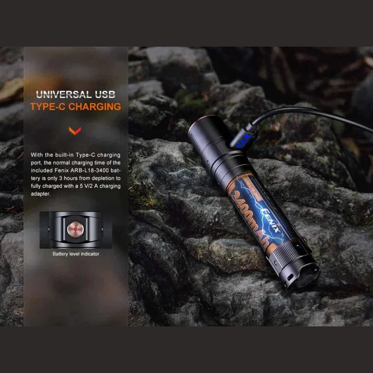 GUNMANSA FENIX LD30R RECHARGEABLE FLASHLIGHT