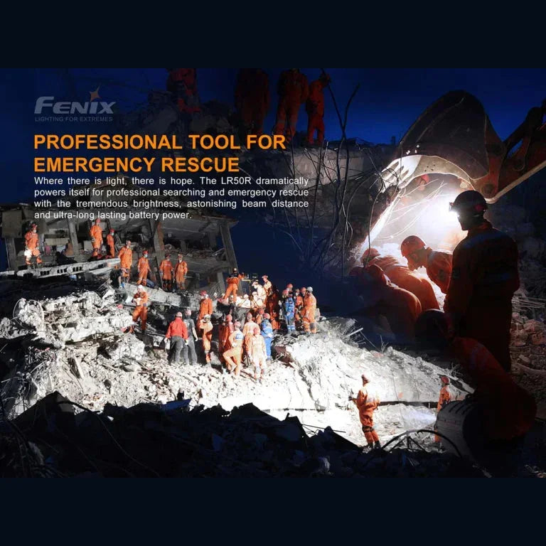 GUNMANSA Fenix LR50R LED Flashlight